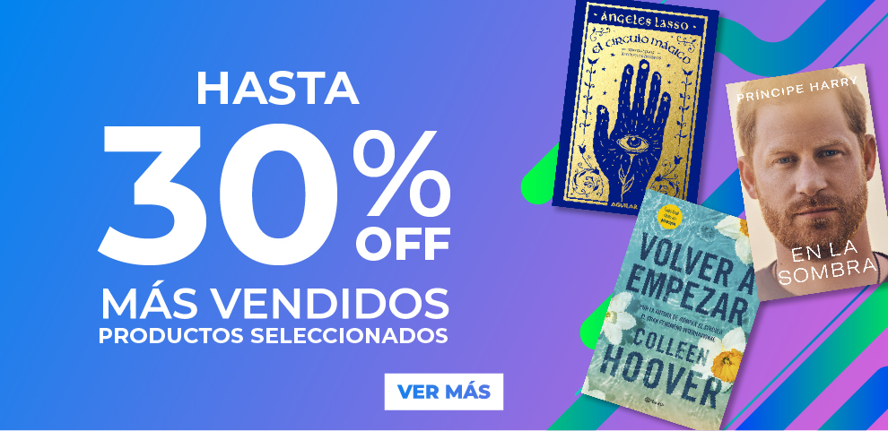 Hasta 30% OFF Más Vendidos